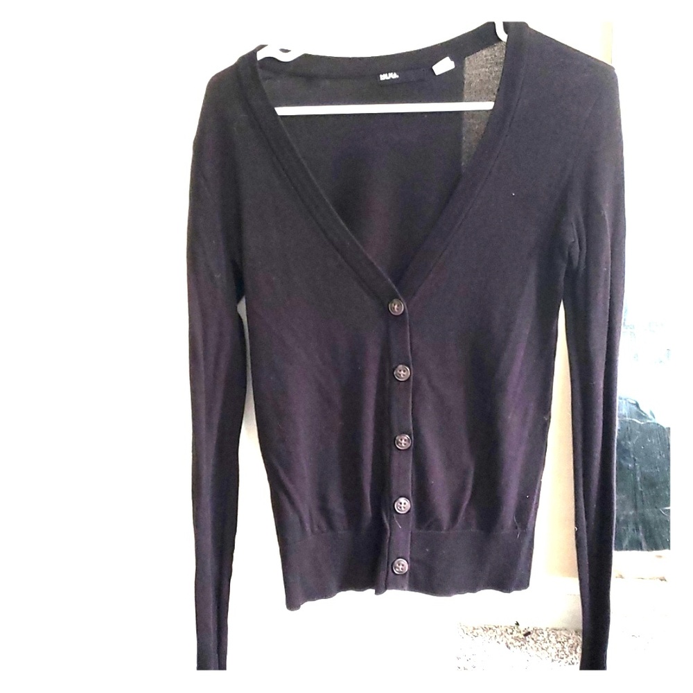 BDG Black Cardigan
